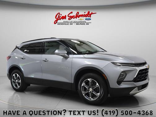 Sterling Gray Metallic 2024 Chevrolet Blazer 2LT