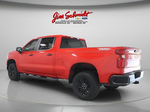 Red 2022 Chevrolet Silverado 1500 Limited Custom Trail Boss