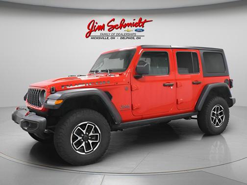 Firecracker Red Clearcoat 2026 Jeep Wrangler Rubicon