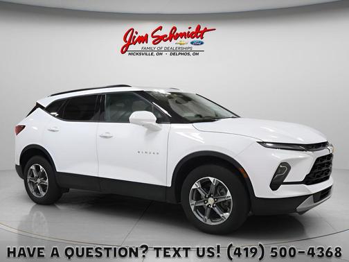 Summit White 2024 Chevrolet Blazer 2LT