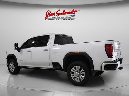 White Frost Tricoat 2021 GMC Sierra 2500 Denali