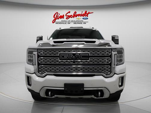 White Frost Tricoat 2021 GMC Sierra 2500 Denali