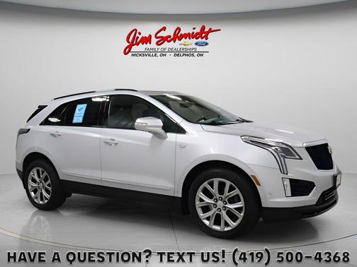 Radiant Silver Metallic 2020 Cadillac XT5 Sport