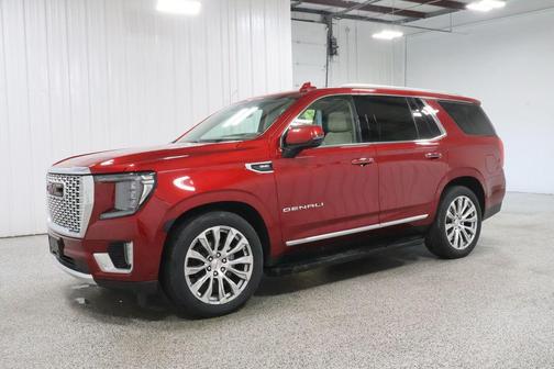 Volcanic Red Tintcoat 2023 GMC Yukon Denali