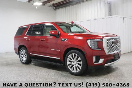 Volcanic Red Tintcoat 2023 GMC Yukon Denali