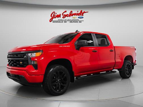 Red Hot 2023 Chevrolet Silverado 1500 Custom
