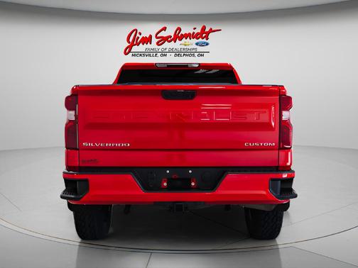 Red Hot 2023 Chevrolet Silverado 1500 Custom