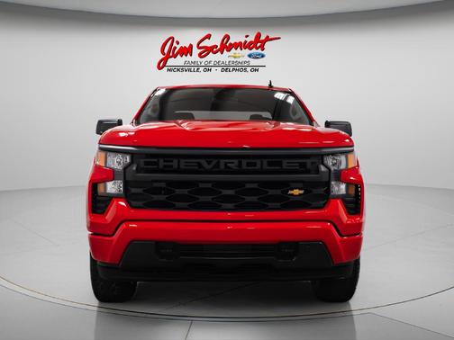 Red Hot 2023 Chevrolet Silverado 1500 Custom