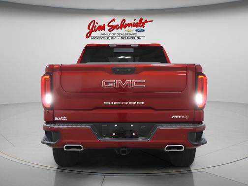 Volcanic Red Tintcoat 2025 GMC Sierra 1500 AT4