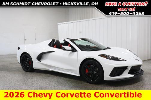 2026 Chevrolet Corvette Stingray w/3LT
