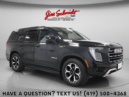 Onyx Black 2025 GMC Yukon AT4 4WD