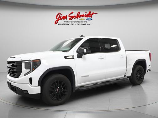 Summit White 2025 GMC Sierra 1500 Elevation