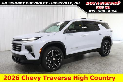 2026 Chevrolet Traverse High Country