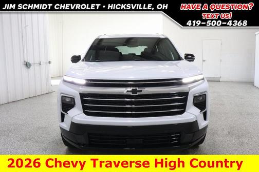 2026 Chevrolet Traverse High Country