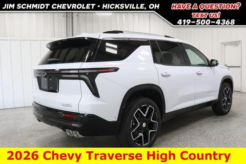 2026 Chevrolet Traverse High Country