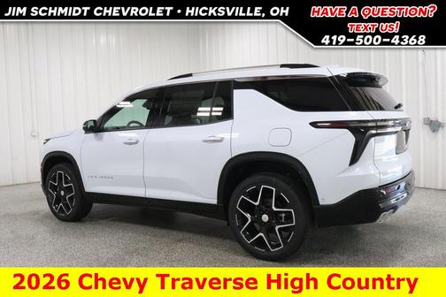 2026 Chevrolet Traverse High Country