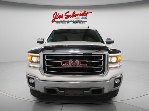 White Diamond Tricoat 2015 GMC Sierra 1500 SLT
