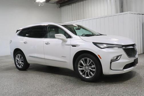 White Frost Tricoat 2023 Buick Enclave Avenir