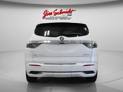 White Frost Tricoat 2023 Buick Enclave Avenir