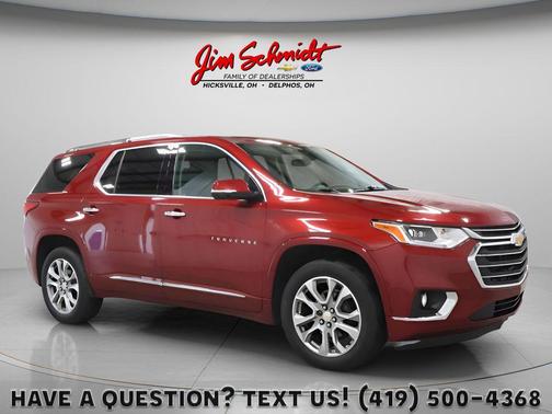 Cajun Red Tintcoat 2018 Chevrolet Traverse Premier