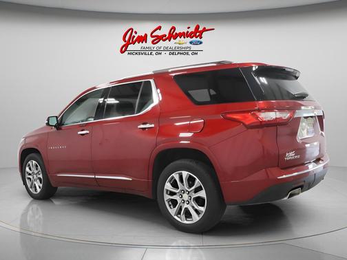 Cajun Red Tintcoat 2018 Chevrolet Traverse Premier