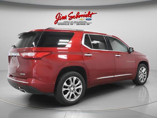 Cajun Red Tintcoat 2018 Chevrolet Traverse Premier