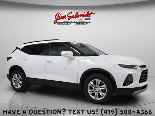 Summit White 2020 Chevrolet Blazer 2LT