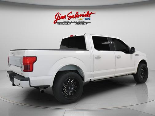 White Platinum Metallic Tri-Coat 2018 Ford F-150 Limited