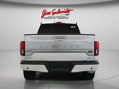 White Platinum Metallic Tri-Coat 2018 Ford F-150 Limited