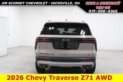 2026 Chevrolet Traverse AWD Z71