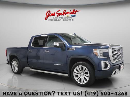 Pacific Blue Metallic 2020 GMC Sierra 1500 Denali