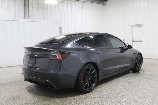 Stealth Grey 2024 Tesla Model 3 Performance