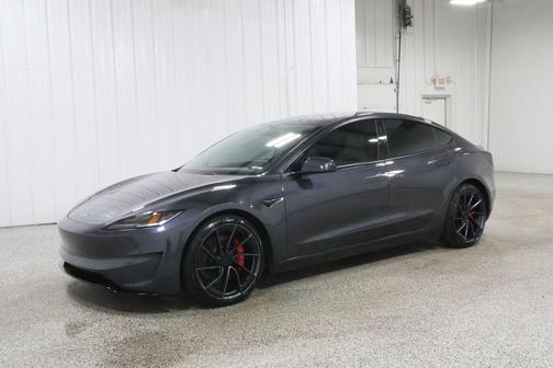 Stealth Grey 2024 Tesla Model 3 Performance