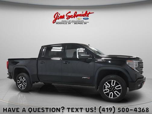 Onyx Black 2023 GMC Sierra 1500 AT4