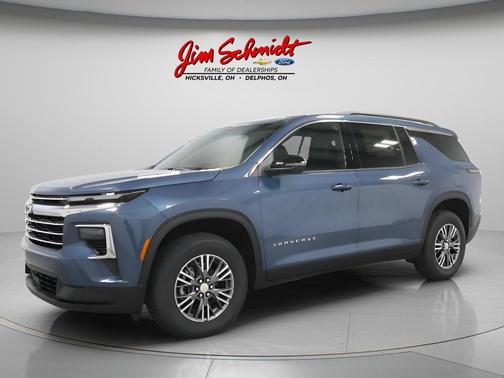 Lakeshore Blue Metallic 2026 Chevrolet Traverse LT