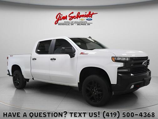 Summit White 2021 Chevrolet Silverado 1500 LT Trail Boss
