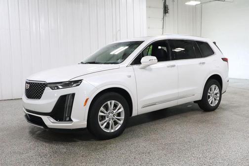 Crystal White Tricoat 2024 Cadillac XT6 Luxury AWD