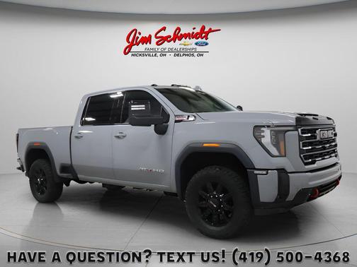 Thunderstorm Grey 2025 GMC Sierra 2500 AT4