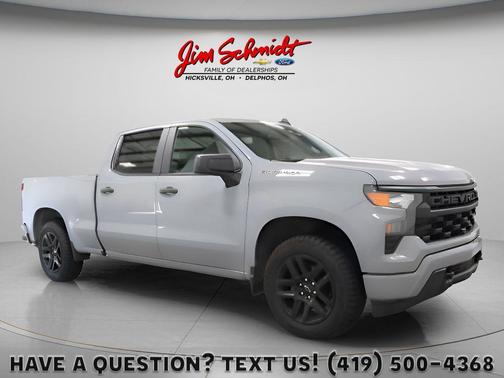 Slate Grey Metallic 2024 Chevrolet Silverado 1500 Custom