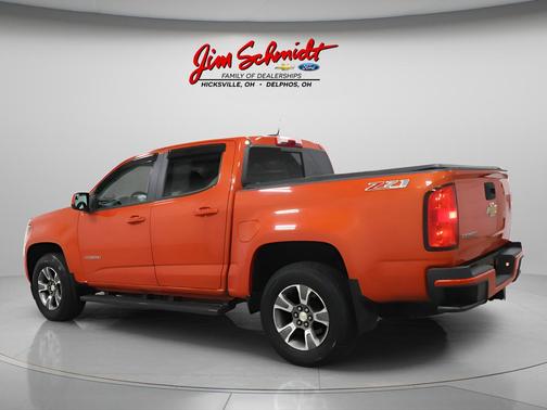 Inferno Orange Metallic 2016 Chevrolet Colorado Z71