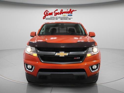 Inferno Orange Metallic 2016 Chevrolet Colorado Z71