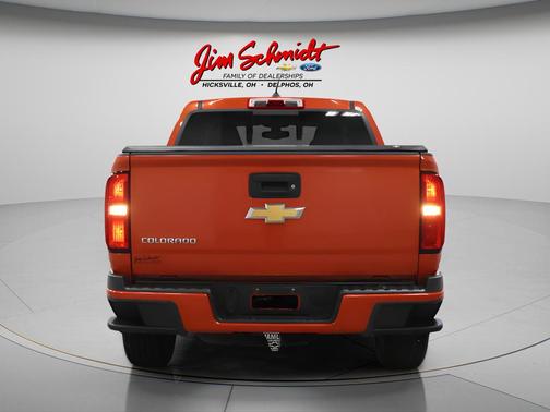Inferno Orange Metallic 2016 Chevrolet Colorado Z71