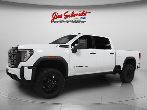 Summit White 2025 GMC Sierra 3500 Denali