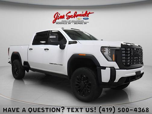 Summit White 2025 GMC Sierra 3500 Denali