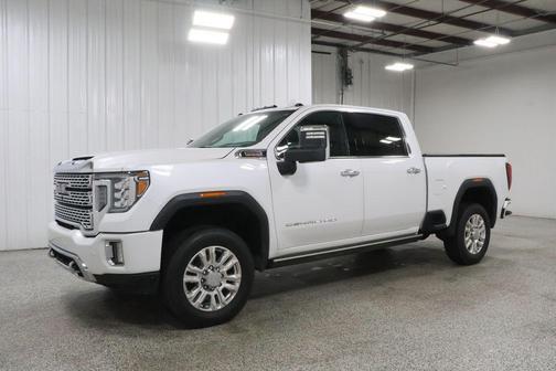 White Frost Tricoat 2023 GMC Sierra 2500 Denali