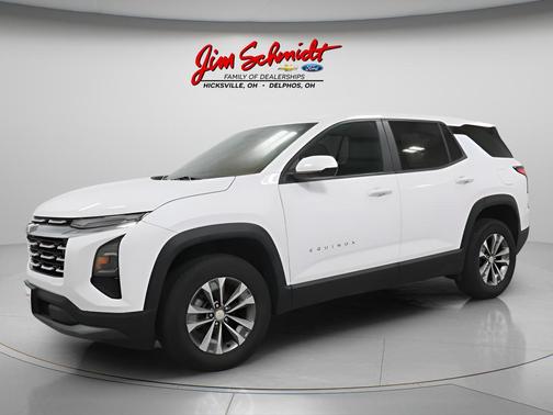 Summit White 2025 Chevrolet Equinox 1LT