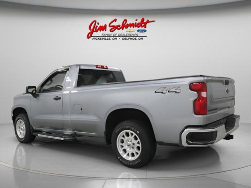 Sterling Gray Metallic 2024 Chevrolet Silverado 1500 WT