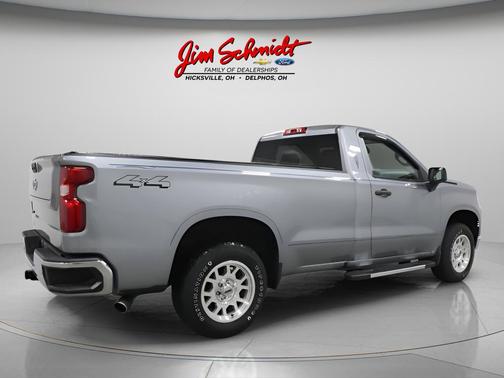 Sterling Gray Metallic 2024 Chevrolet Silverado 1500 WT