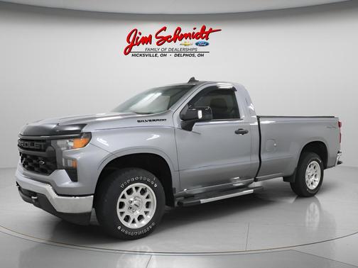 Sterling Gray Metallic 2024 Chevrolet Silverado 1500 WT
