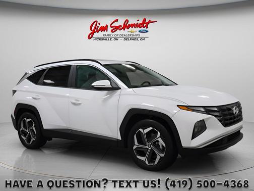 White Pearl 2024 Hyundai TUCSON SEL